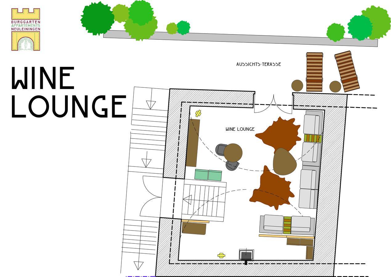 Burggarten Appartements 뉴라이닝언 외부 사진