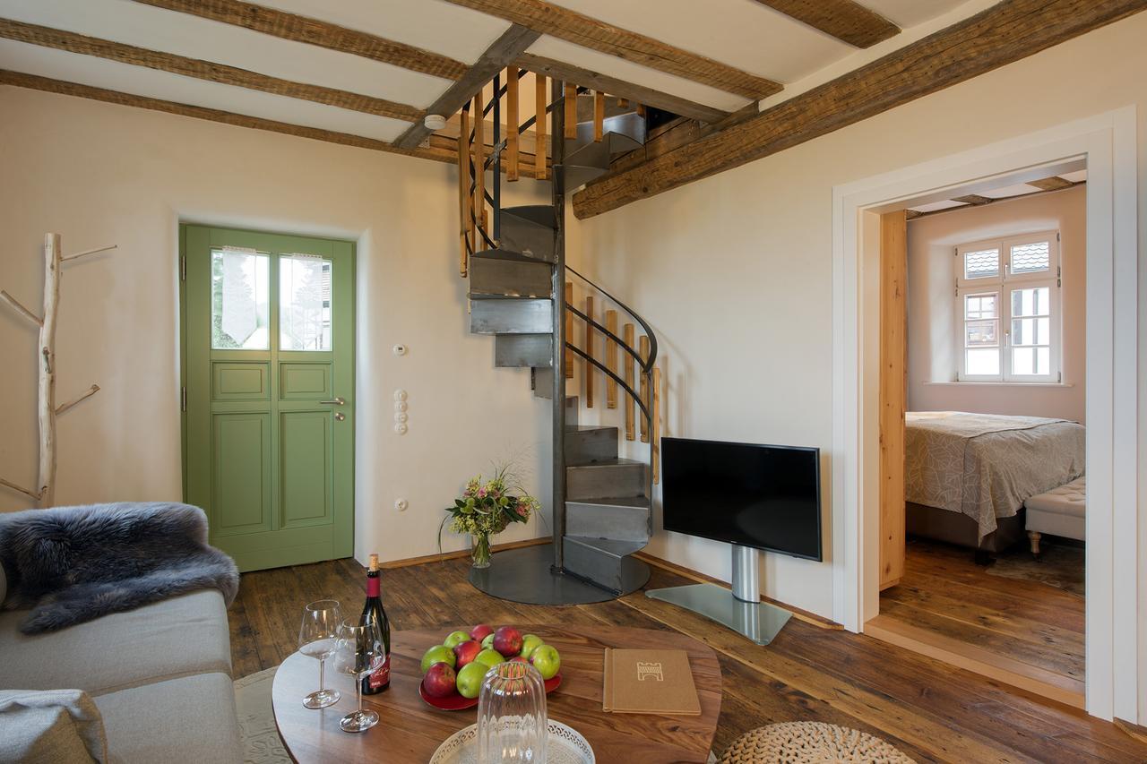 Burggarten Appartements 뉴라이닝언 외부 사진